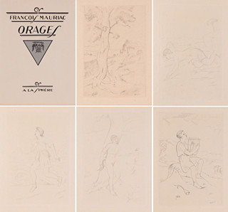 Otakar Kubín (1883-1969) - Francois Mauriac Orages