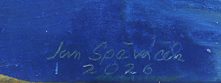 Jan Spěváček (1973-) - Koupání v modři