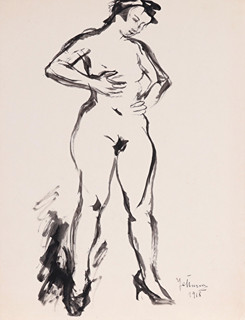 Jan Štursa (1880-1925) - Akt