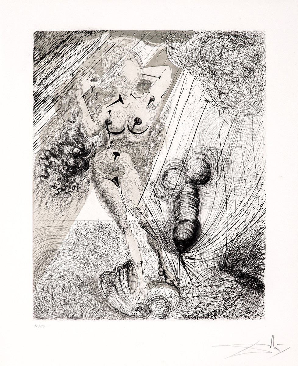 Salvador Dalí 1904 - 1989 - Afrodité