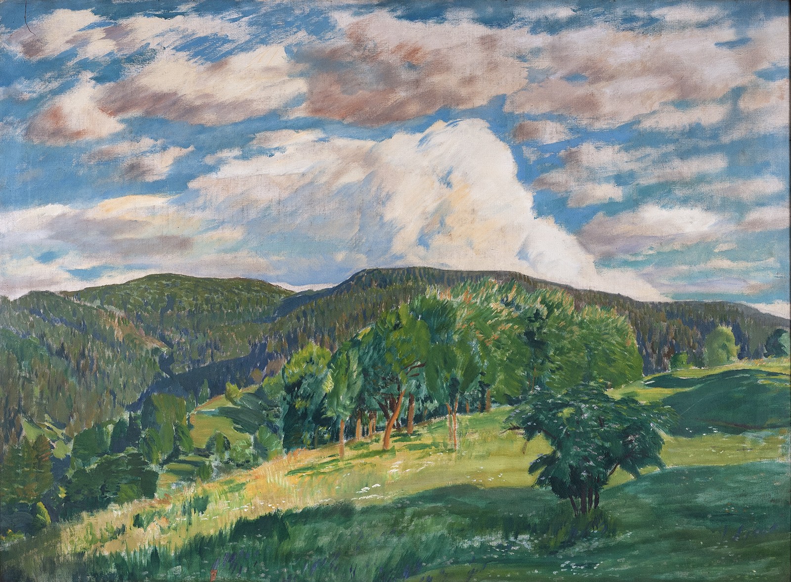 Antonín Hudeček 1872 - 1941 - Krajina Orlických hor