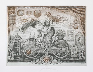Milan Bauer  1960 - Cyklistka