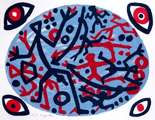 A. R. Penck 1939 - 2017 - Lovci