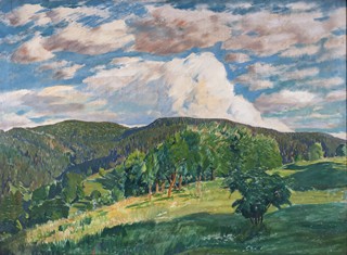 Antonín Hudeček  1872 - 1941 - Krajina Orlických hor