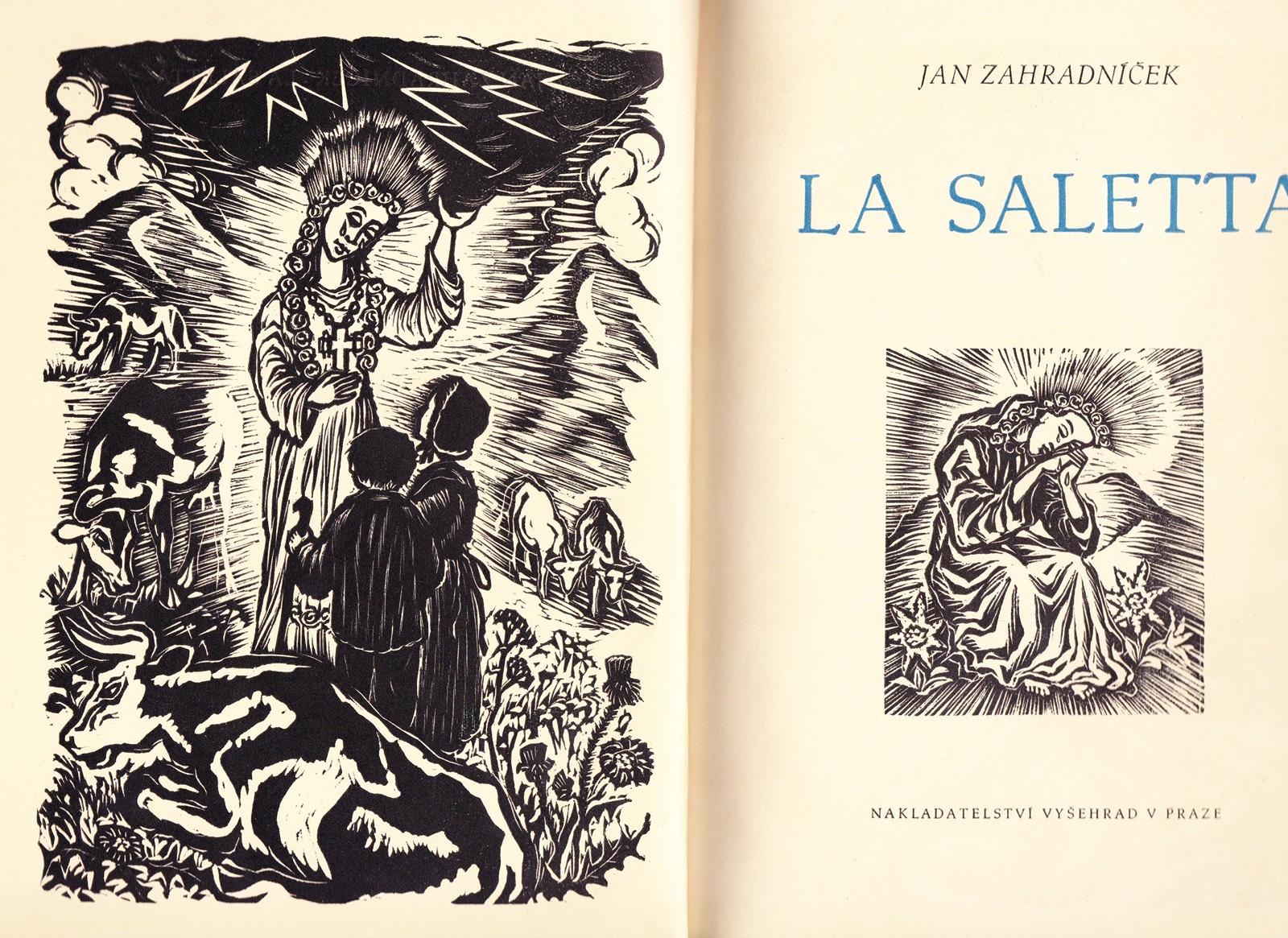 Michael Florian 1911 - 1984 - Jan Zahradníček: La Saletta