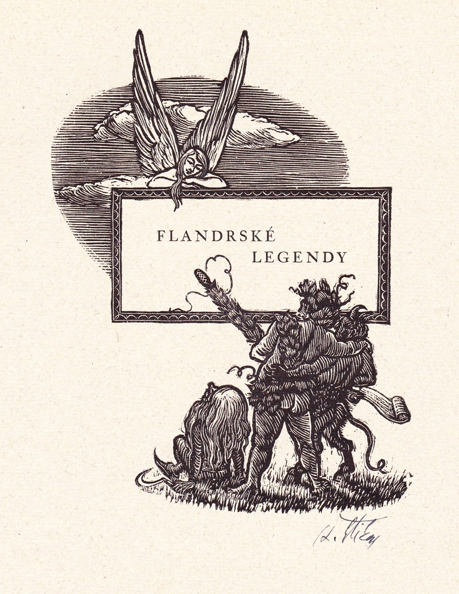 Karel Štika 1898 - 1975 - Charles de Coster: Flandrské legendy