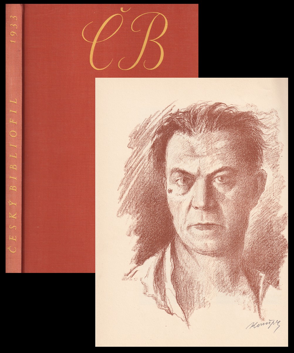 Jan Konůpek 1883 - 1950 - Český bibliofil 1933