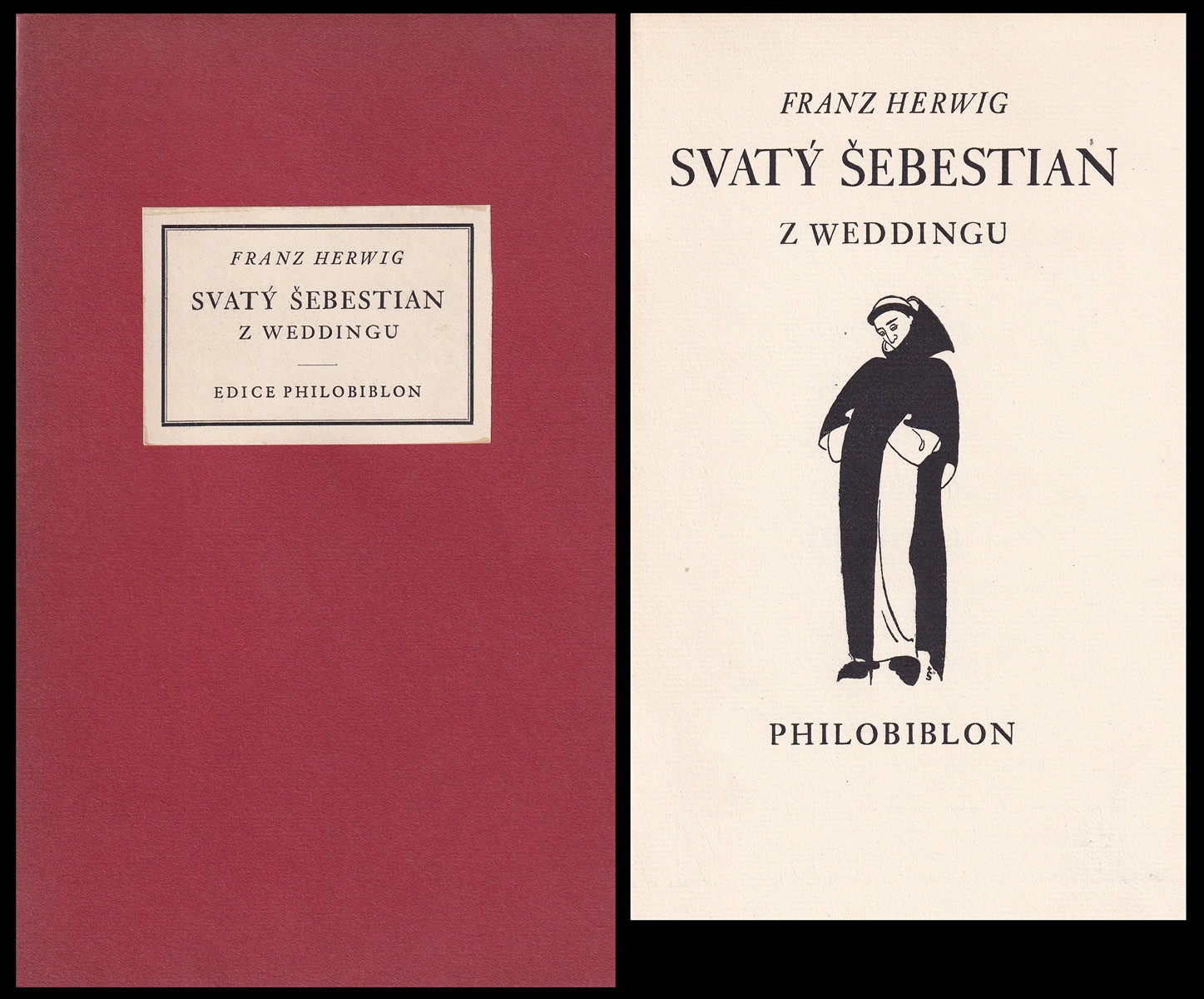 Břetislav Štorm 1907 - 1960 - F. Herwig: Svatý Šebestián z Weddingu