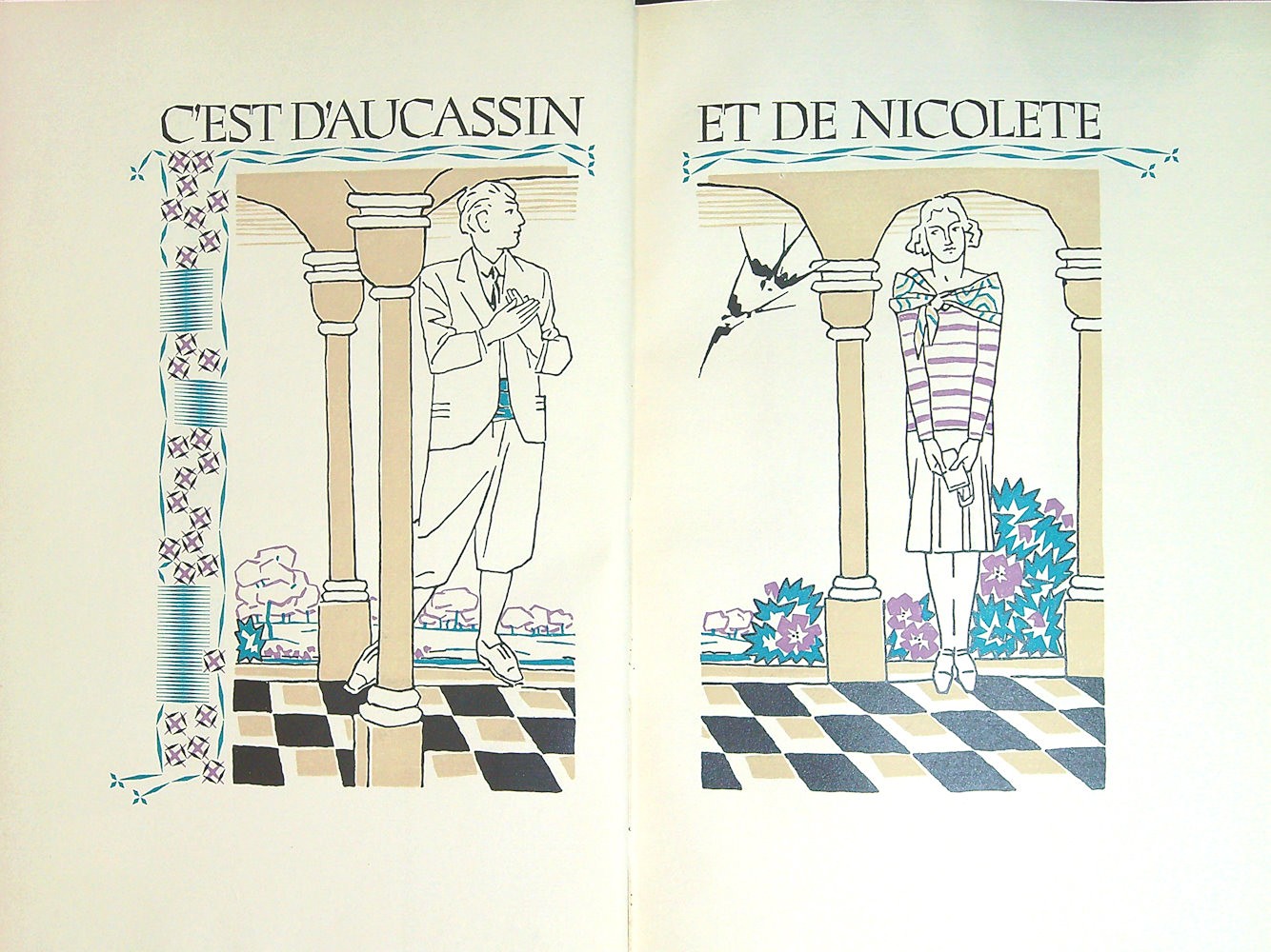 Vojtěch Preissig 1873 - 1944 - Andrew Lang: Aucassin and Nicolete