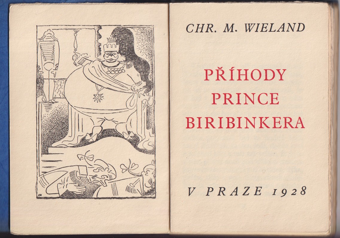 Otakar Mrkvička 1898 - 1957 - Chr. M. Wieland: Příhody prince Biribinkera