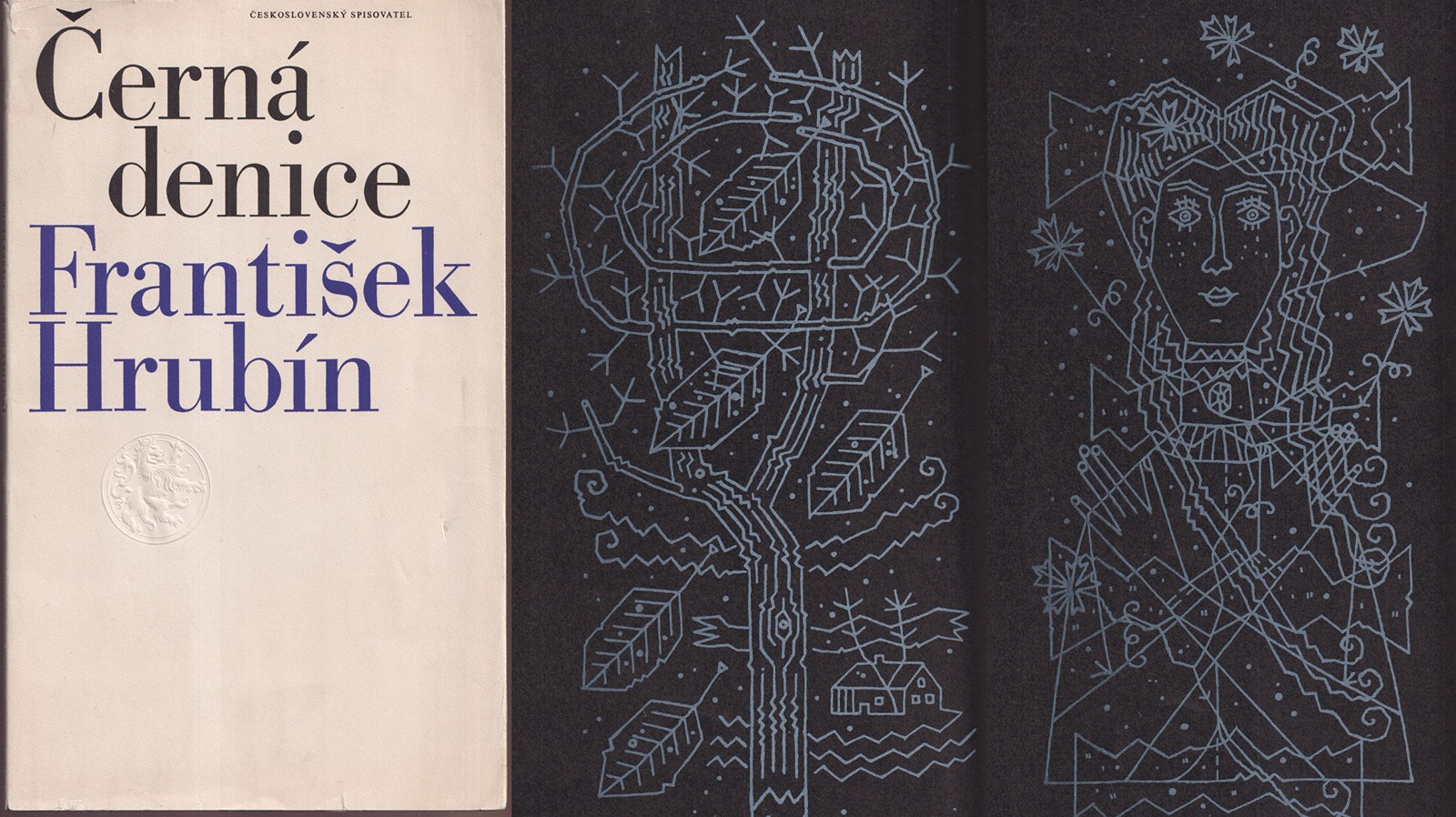 Zdeněk Sklenář 1910 - 1986 - František Hrubín: Černá denice