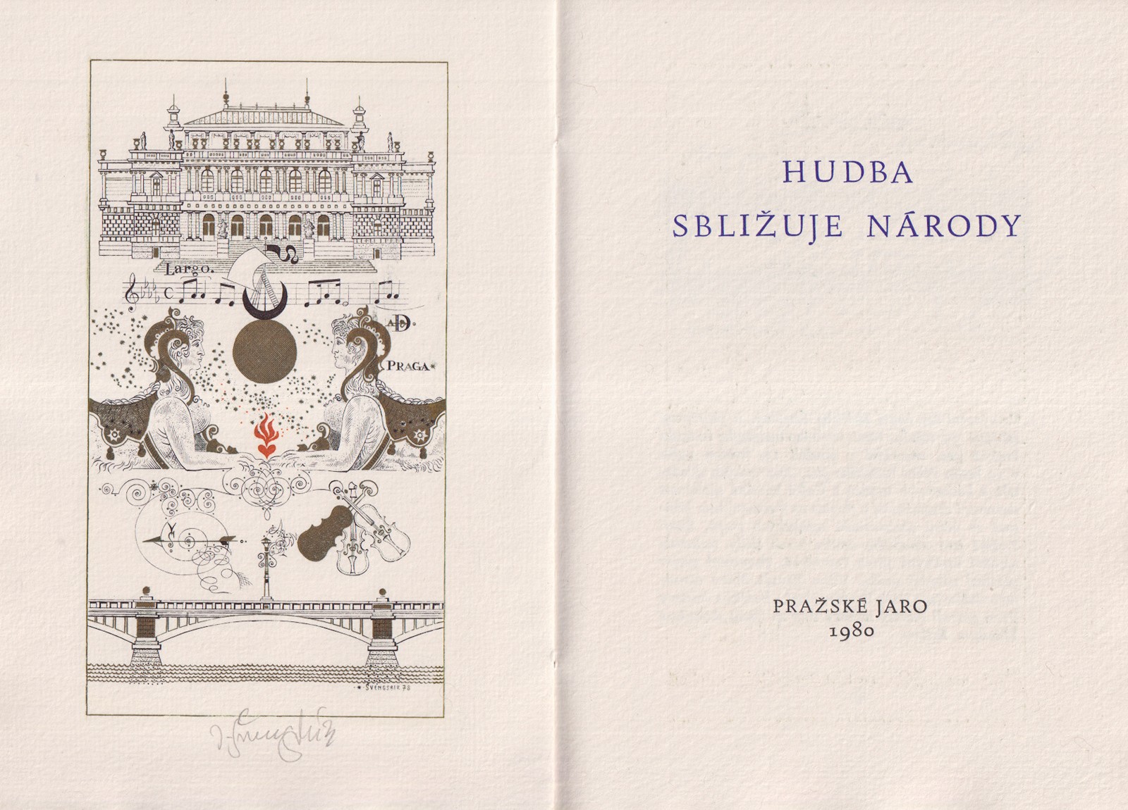 Jiří Švengsbír 1921 - 1983 - Hudba sbližuje národy