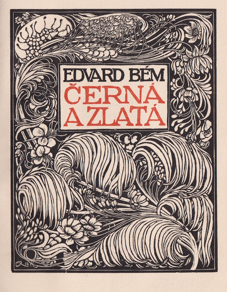 František Kobliha 1877 - 1962 - Edvard Bém: Černá a zlatá