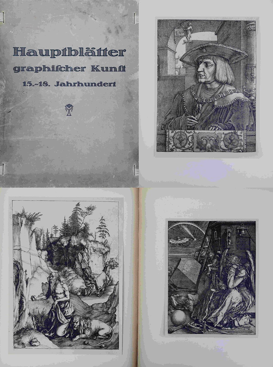 Albrecht Dürer 1471 - 1528 - Hauptblätter graphischer Kunst 15.-18. Jahrhundert