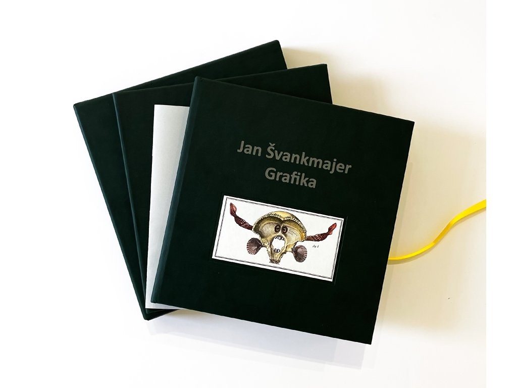 Jan Švankmajer 1934 - Grafika - Obrazový soupis, přednostní vydání