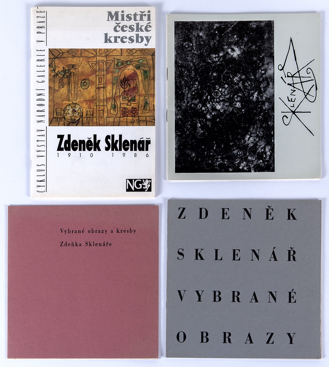 Zdeněk Sklenář 1910 - 1986 - Konvolut uměleckých katalogů