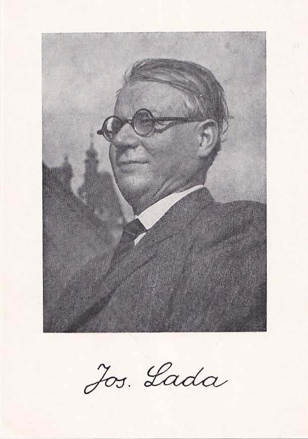 Josef Lada 1887 - 1957 - Poděkování za kondolenci