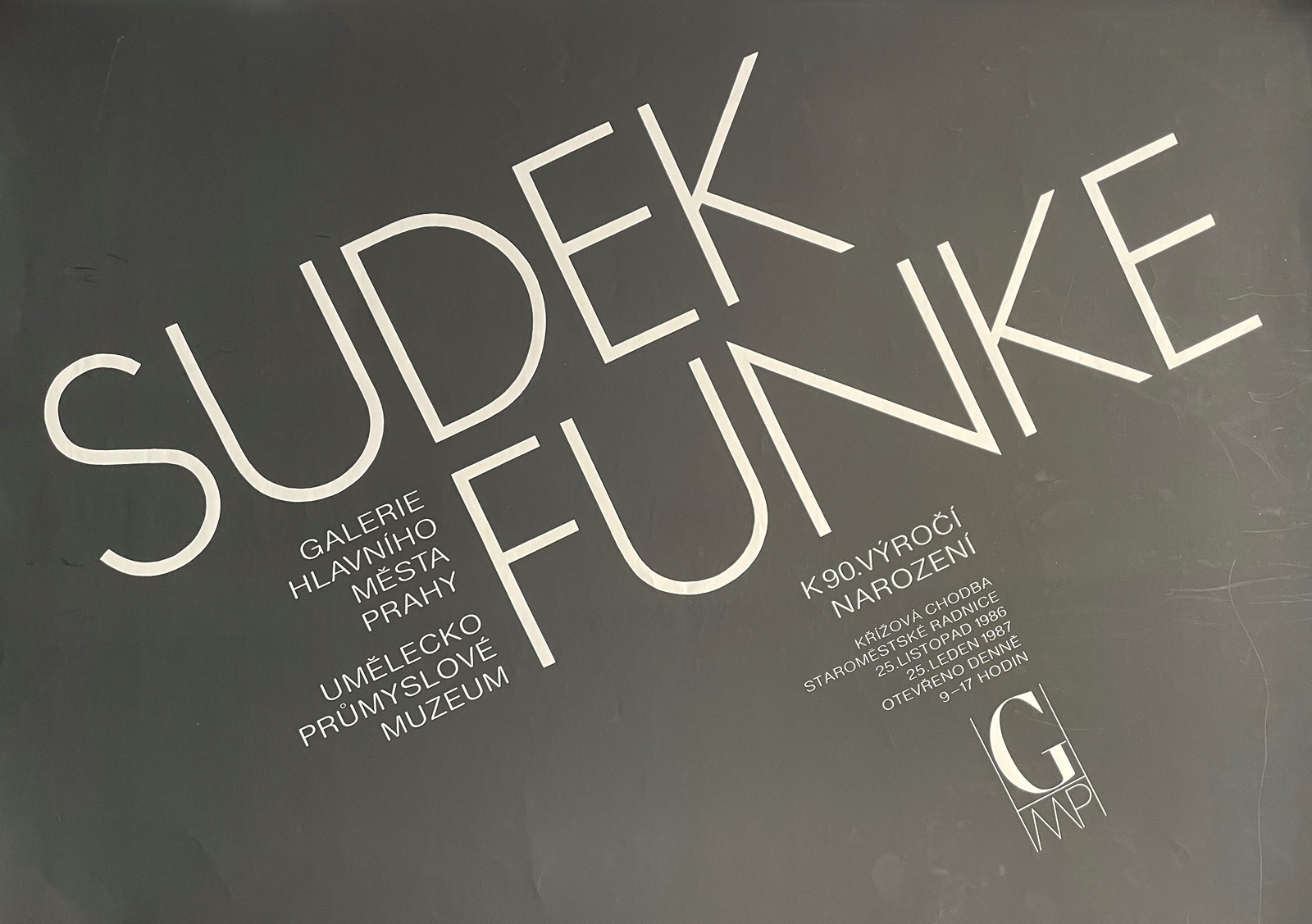 Josef Sudek 1896 - 1976 - Sudek Funke (K 90. výročí narození)
