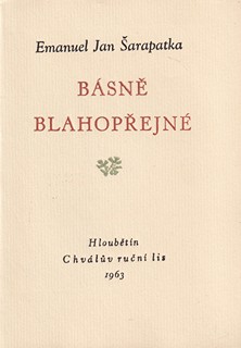 Jaroslav Vodrážka  1894 - 1984 - E. J. Šarapatka: Básně blahopřejné
