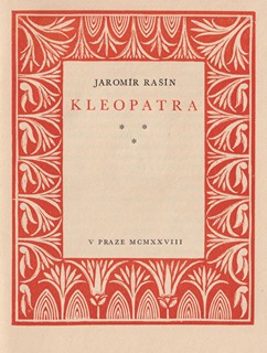 František Kobliha 1877 - 1962 - Jaromír Rašín: Kleopatra