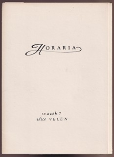 Karel Valter  1909 - 2006 - L. Kundera: Vzpomínka na krajinu bez měst * Horaria