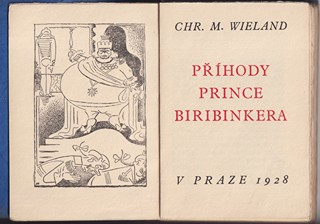 Otakar Mrkvička 1898 - 1957 - Chr. M. Wieland: Příhody prince Biribinkera