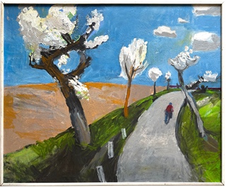 Josef Brož (1904 - 1980) - Jarní krajina