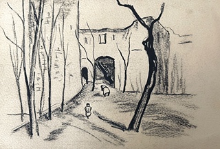 Jan Rambousek (1895 - 1976) - Konvolut 7x kresba