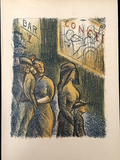 Jan Rambousek (1895 - 1976) - Konvolut 6x kresba, dřevoryt, litografie