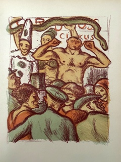 Jan Rambousek (1895 - 1976) - Konvolut 6x kresba, dřevoryt, litografie