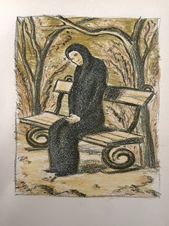 Jan Rambousek (1895 - 1976) - Konvolut 6x kresba, dřevoryt, litografie