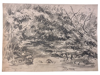 Josef Myslbek (1884 - 1963) - Konvolut 5x kresba
