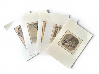 Vojtěch Preissig (1873 - 1944) - Konvolut 5x litografie