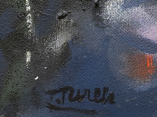 František Turek (1916 - 2008) - Krajina s rybníčkem