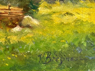 Václav Březina (1862 - 1906) - Cesta u lesa