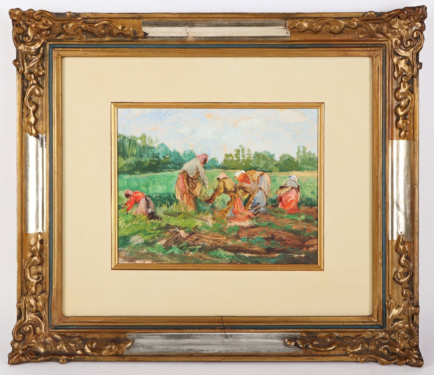 Oldřich Blažíček (1887 - 1953) - Na poli ve Vojkovicích