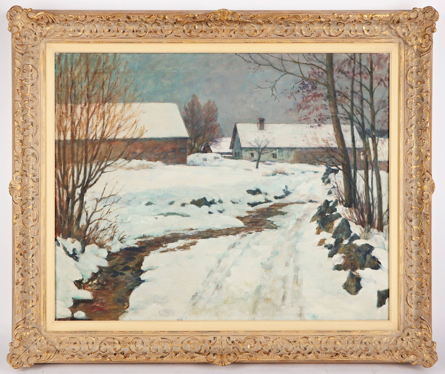František Kaván (1866 – 1941) - Potok v cestě