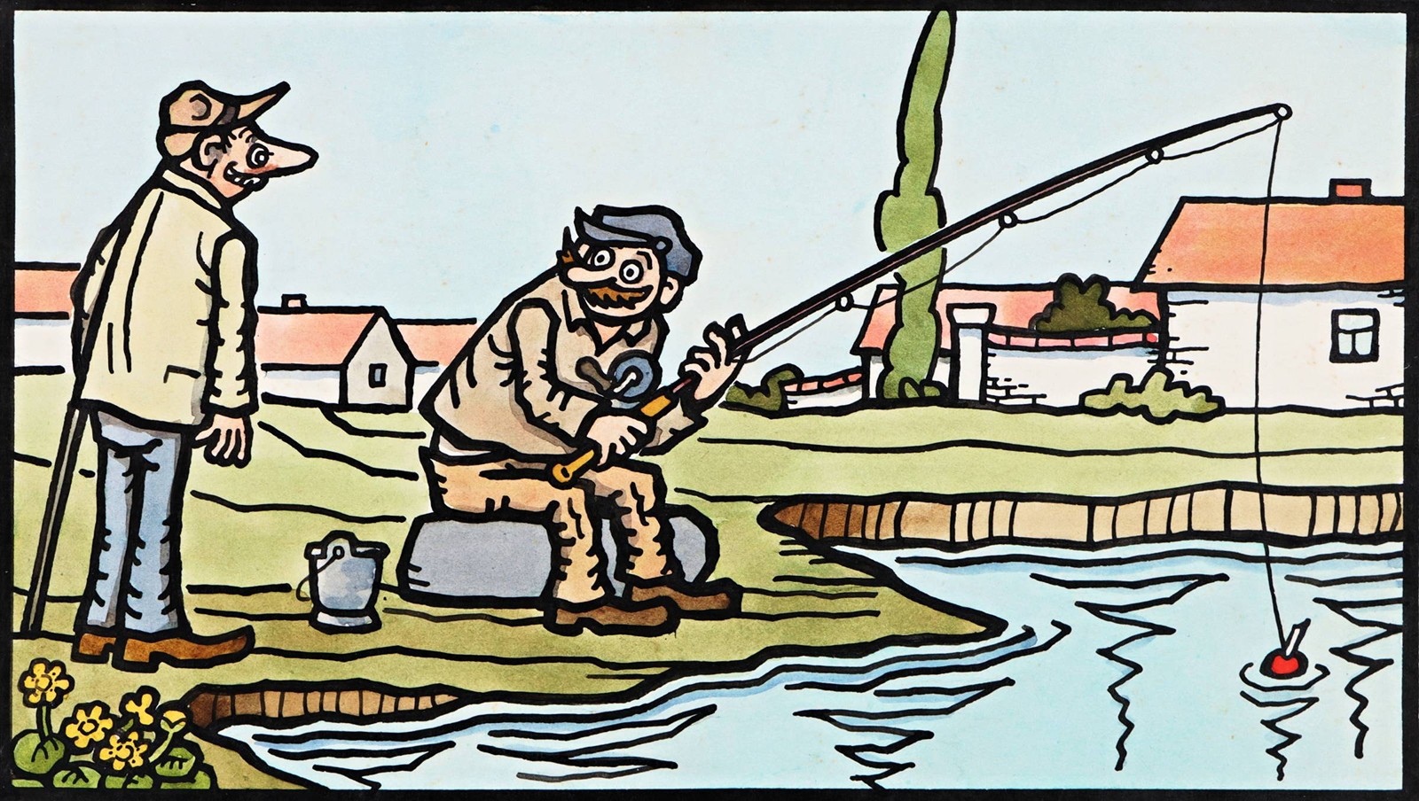 Jiří Winter-Neprakta (1924-2011) - „Stříbrnou a bronzovou rybku už mám – ale tu zlatou ne a ne chytit!“