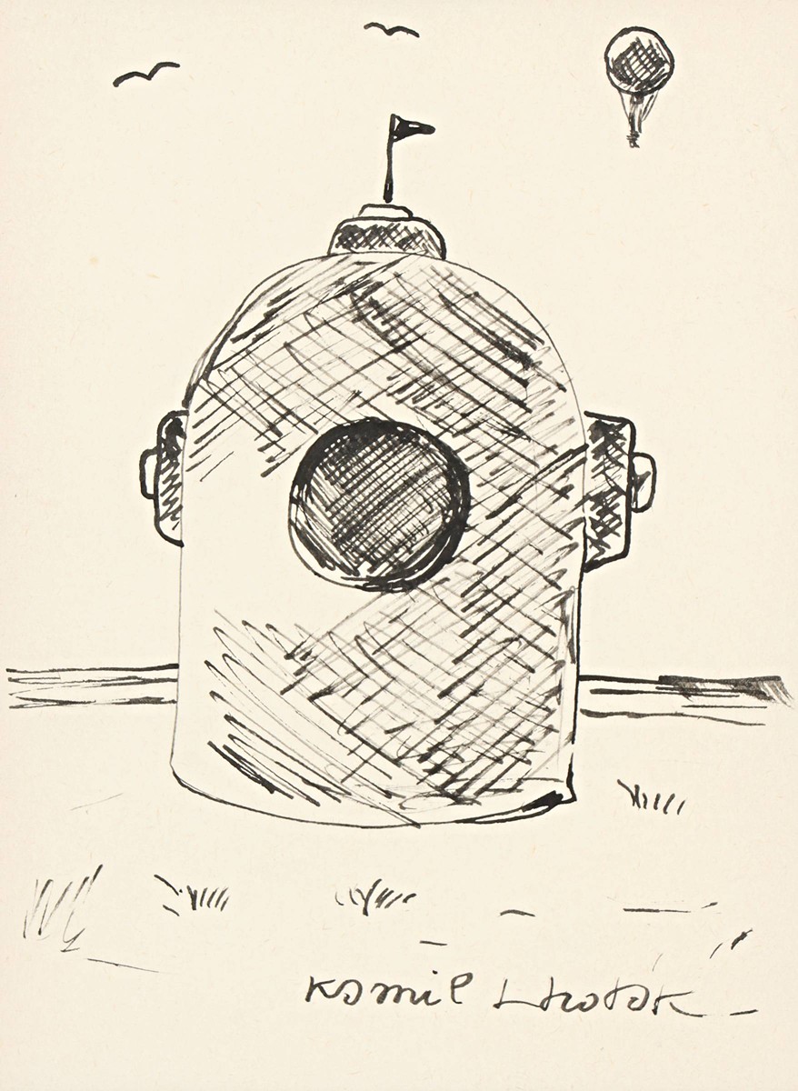 Kamil Lhoták (1912 – 1990) - Bunkr s balonem