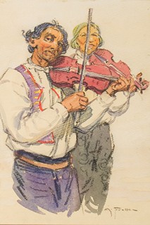 Antoš Frolka (1877 – 1935) - Muzikanti