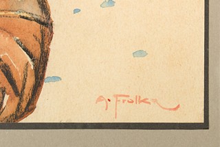 Antoš Frolka (1877 – 1935) - Stařec v kužuchů