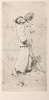 Joža Uprka (1861 - 1940) - V okopávce