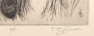 František Šimon Tavík (1877 – 1942) - Črty z Orientu – kompletní autorské album 12 leptů