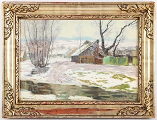 Alois Kalvoda (1875 – 1934) - Zimní nálada