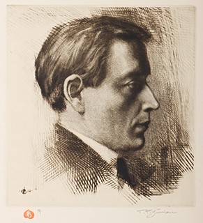 František Šimon Tavík (1877 – 1942) - Autoportrét