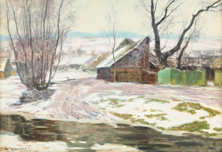 Alois Kalvoda (1875 – 1934) - Zimní nálada