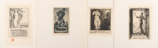 František Šimon Tavík (1877 – 1942) - Konvolut 4 kusů grafik