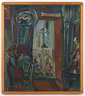 Karel Souček (1915 – 1982) - Pohled z interiéru