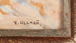 Josef Ullmann (1870 – 1922) - Alej v zimě