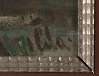 Otakar Číla (1894 – 1977) - Podvečer u jezírka